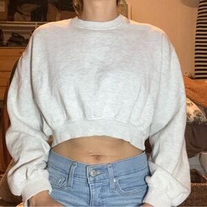 Zara Cropped Sweatshirt